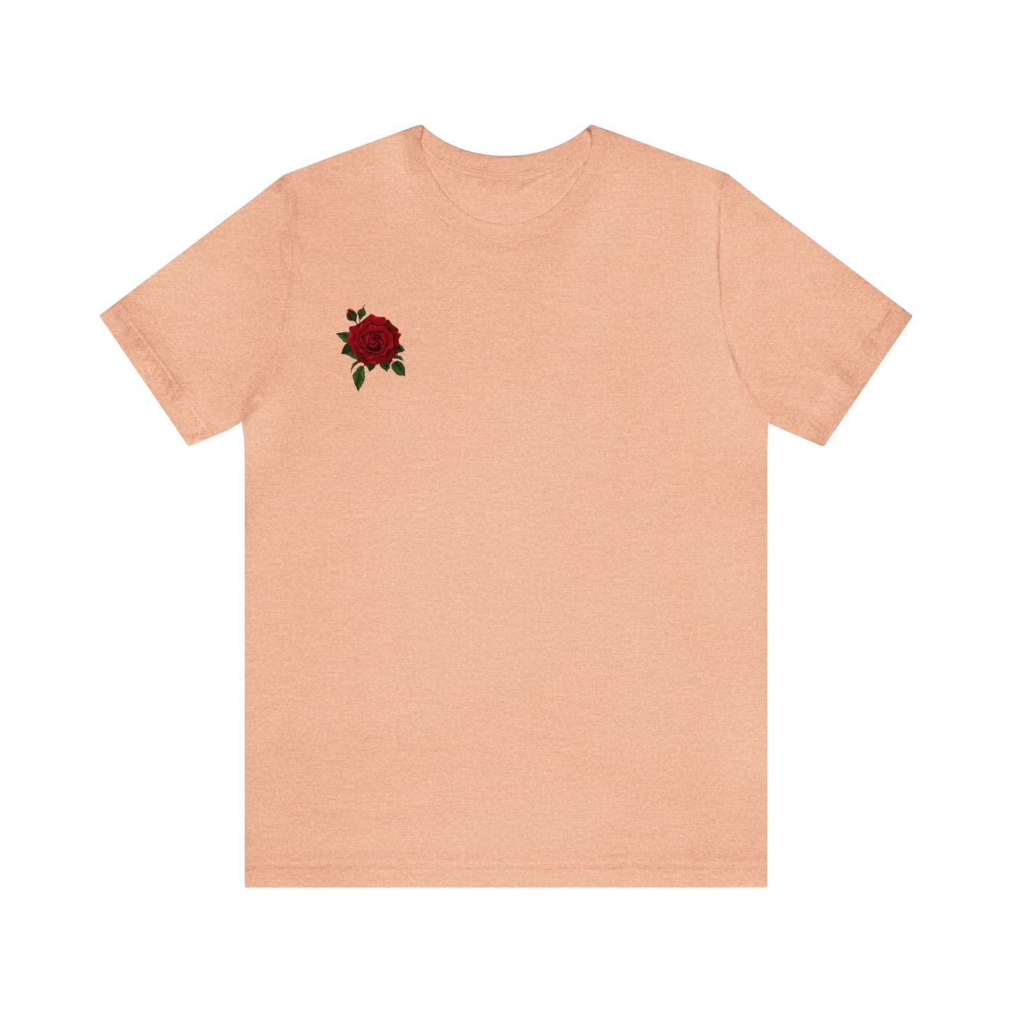 Minimal Rose Graphic T-Shirt