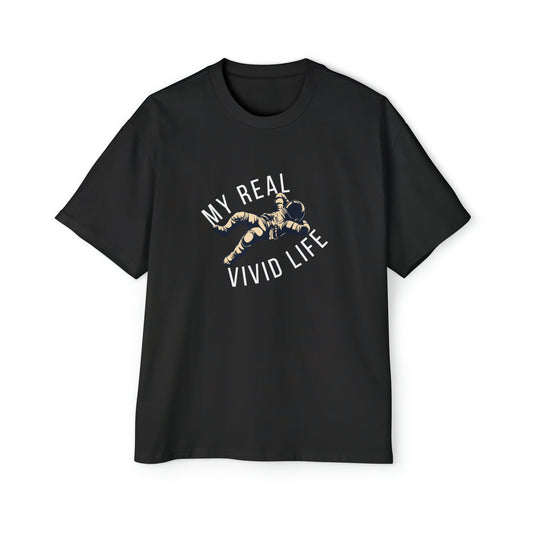 My Real Vivid Life Oversized Hoodie T-Shirt