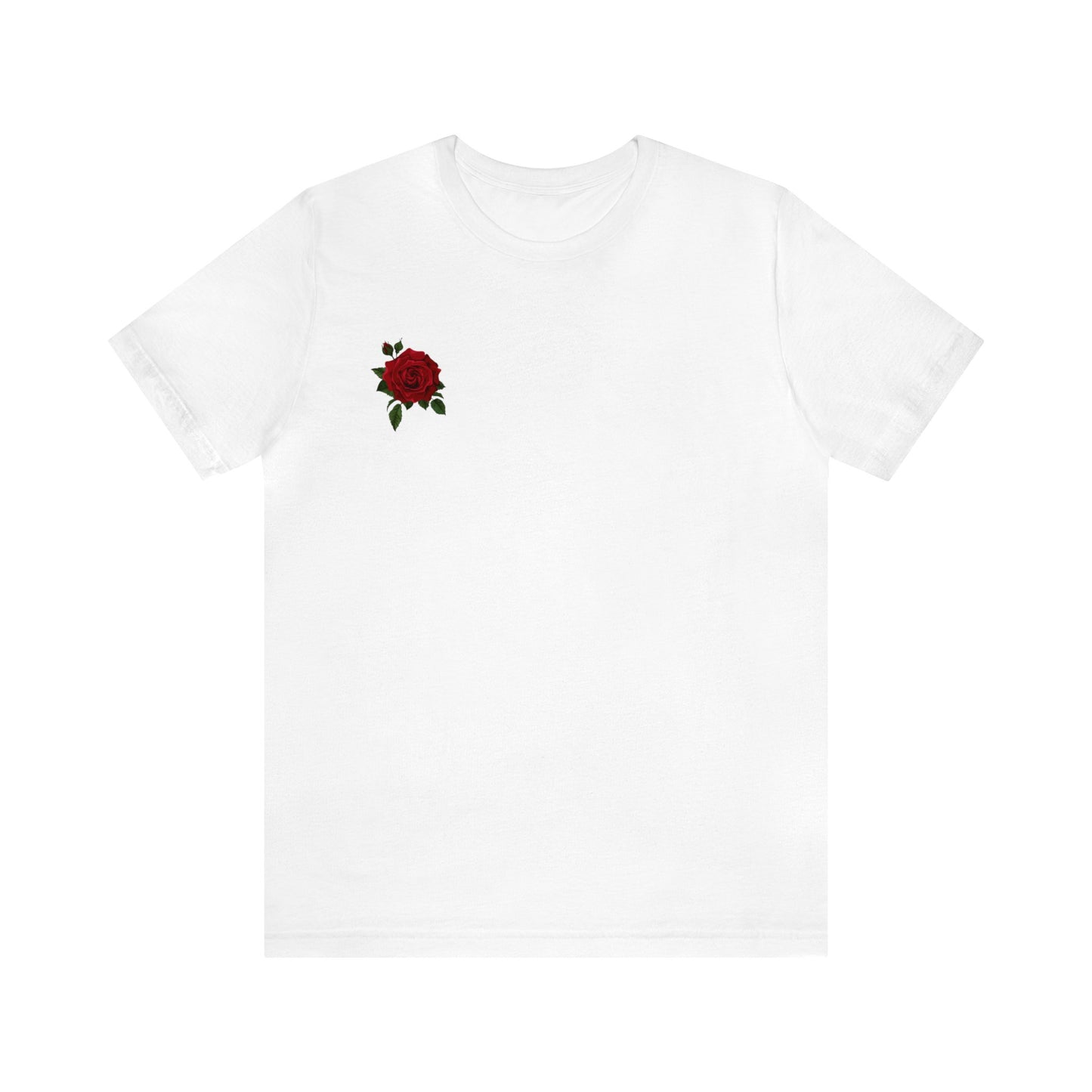 Minimal Rose Graphic T-Shirt