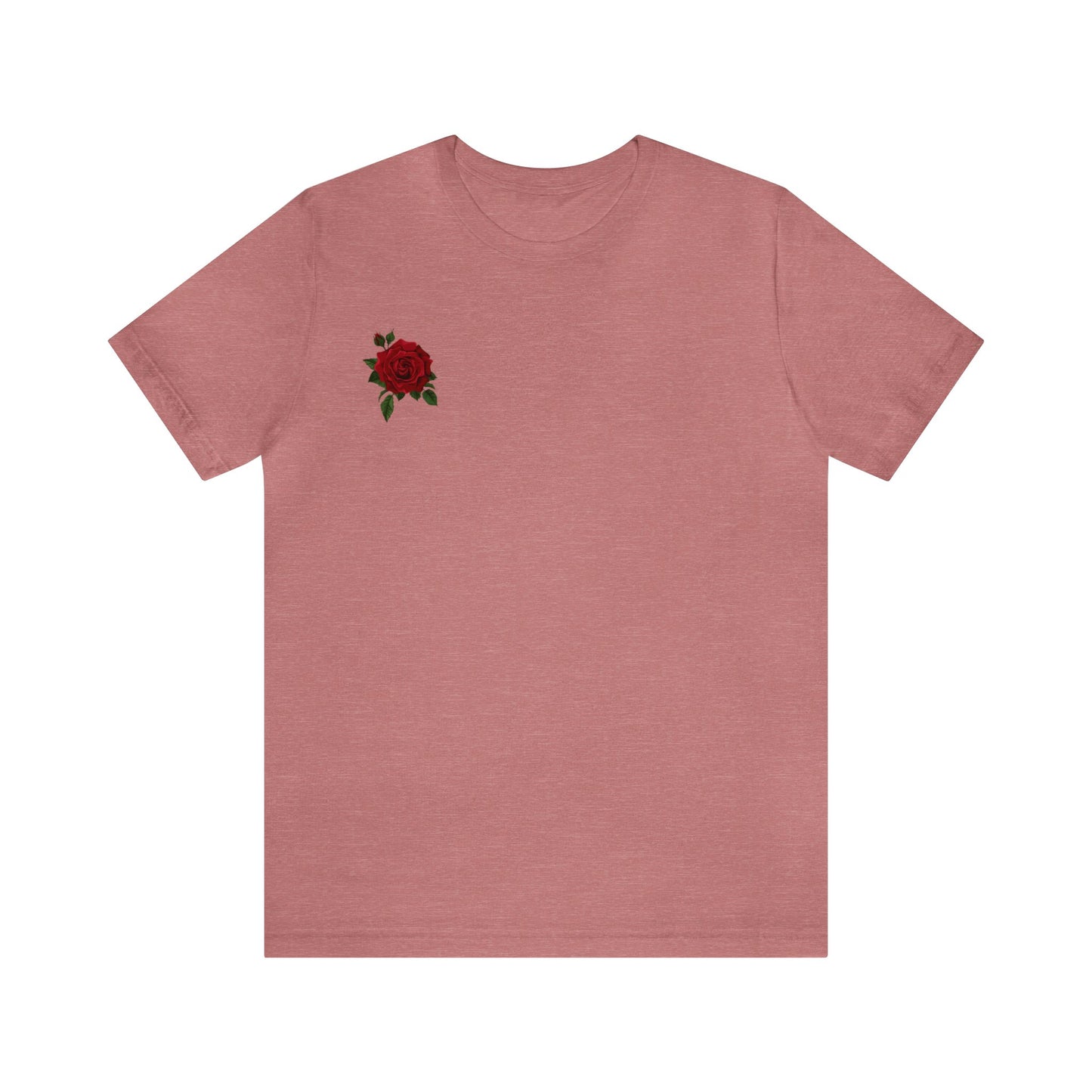 Minimal Rose Graphic T-Shirt