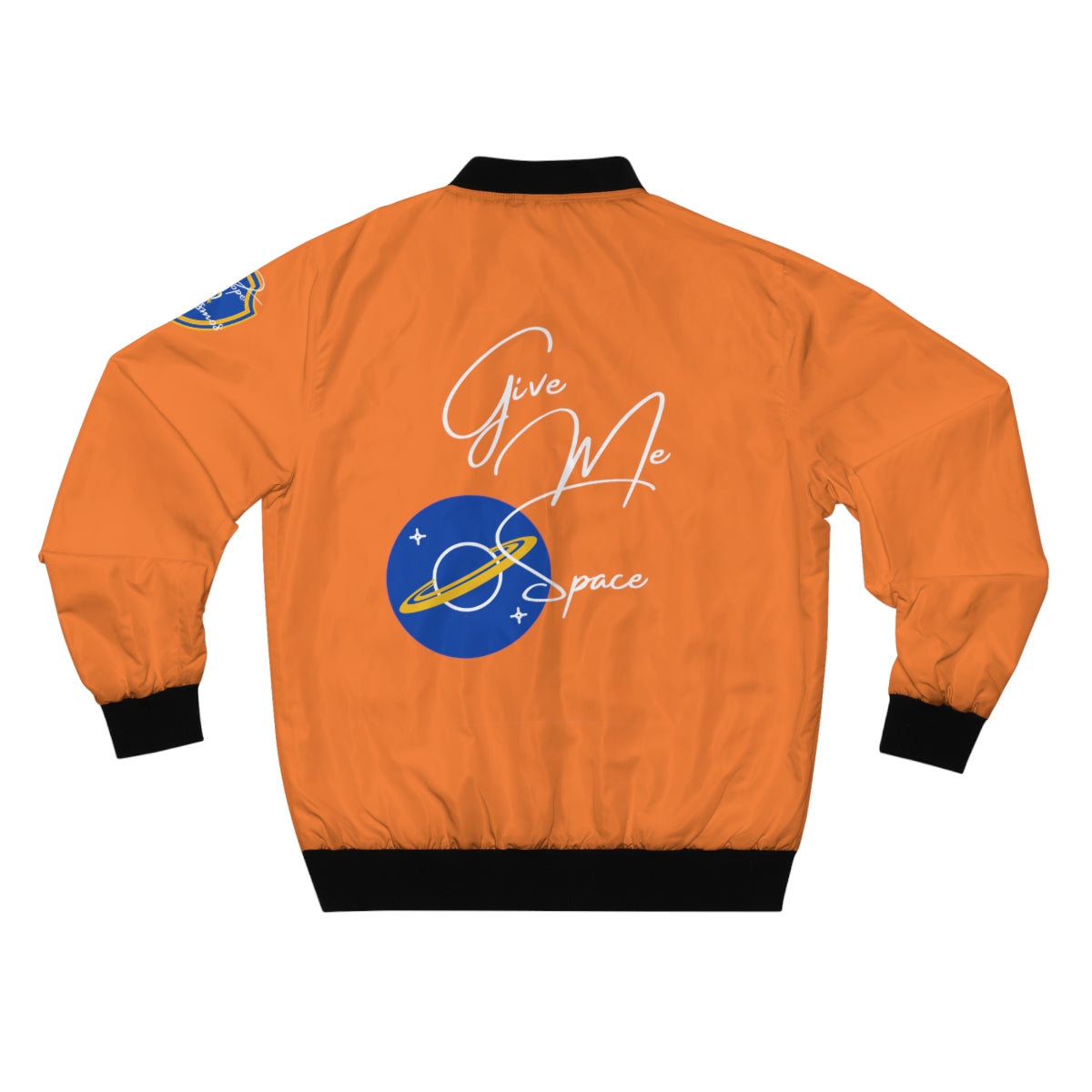 Give Me Space (Crew Orange) Bomber Jacket